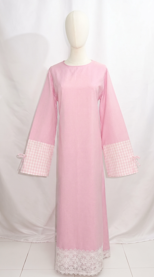 Petal Pink Abaya